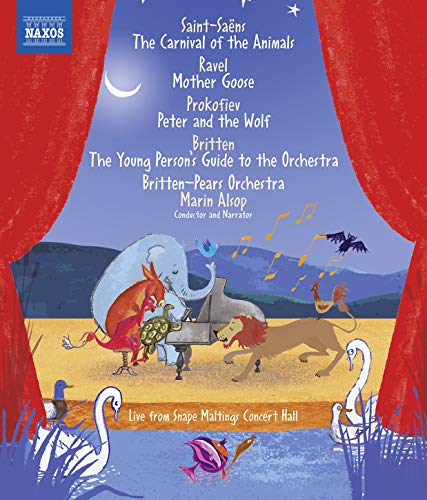 Marin Alsop, The British Parry Orchestra. - Marin Alsop / Britten-Pears Orchestra : Saint-Saens, Ravel, Prokofiev & Britten - Import Blu-ray Disc