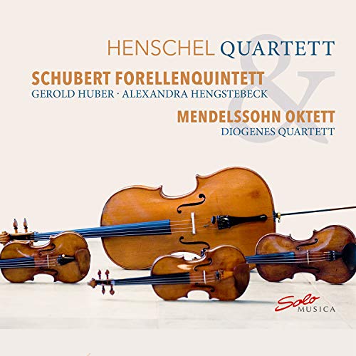 Schubert (1797-1828) - Piano Quintet: G.huber(P)Henschel Q Hengstebeck(Cb)+mendelssohn: Octet: Diogenes Q - Import CD