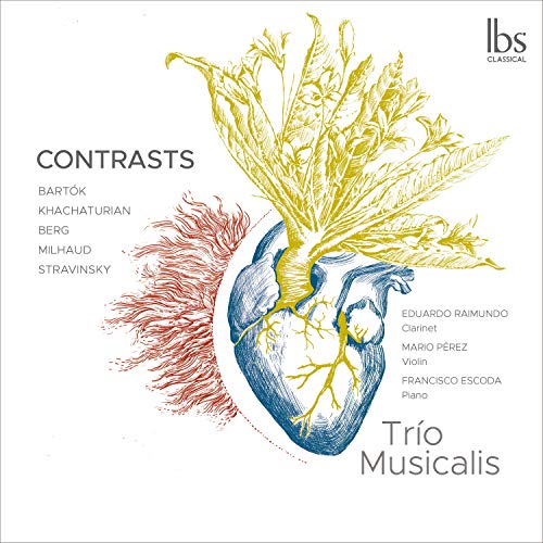 Trio Musikaris - Contrasts-works For Clarinet Trio-bartok, Khachaturian, Berg, Milhaud, Sravinsky: Trio Musicalis - Import CD