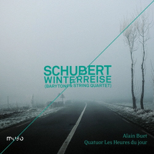 Alain Buet - Schubert: Winter Journey, Baritone Singing and String Quartet with Ancient Musical Instruments (Japanese Instruction Book) - Import CD