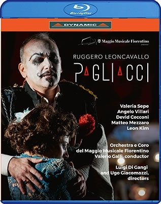 Valerio Galli, Florence May Music Festival Orchestra, Valeria Sepe, Angelo Villarri - Leoncavallo, Ruggero (1857-1919) I Pagliacci : Di Gangi & Giacomazzi, Galli / Maggio Musicale Fiorentino, Sepe, Villari, Cecconi, Mezzaro - Import Blu-ray Disc