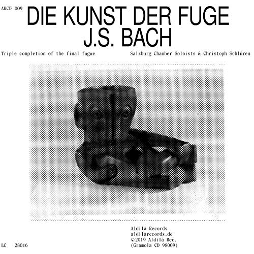 Bach (1685-1750) - Die Kunst der Fuge : Schluren / Salzburg Chamber Soloists (2CD) - Import 2 CD