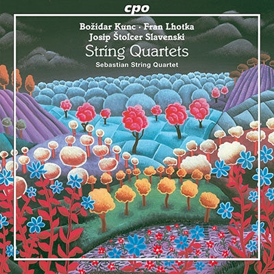 Sebastian String Quartet - Croatian Straing Quartets-Kunc, Lhotka, Stolcer-Slavenski: Sebastian Sq - Import CD