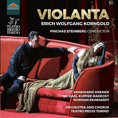 Pinchas Steinberg, Turin Royal Opera Orchestra, Anne-Marie Clément, Michael Kupfer-Radecki, Norman Rockwell - Korngold (1897-1957) Violanta : P.Steinberg / Teatro Regio Di Torino, A.Kremer, M.Kupfer, N.Reinhardt, P.Sonn, Etc (2020 Stereo) - Import CD