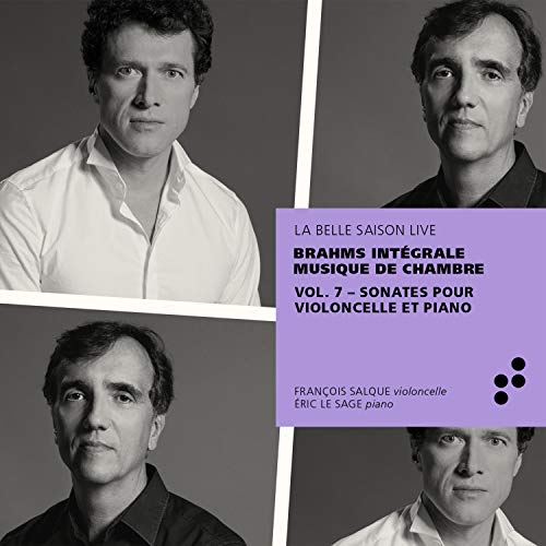 Brahms (1833-1897) - Cello Sonatas Nos.1, 2 : Francois Salque(Vc)Eric Le Sage(P) - Import CD