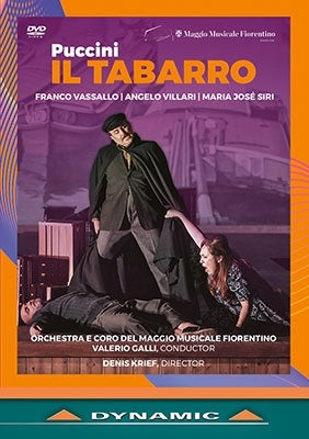 Valerio Galli, Florence May Music Festival Orchestra, Franco Vassallo, Maria Jose Siri, Angelo Villarri - Puccini (1858-1924) Il Tabarro: Krief Galli / Maggio Musicale Fiorentino Vassallo Villari Siri - Import DVD