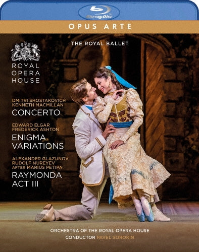 Royal Ballet Covent Garden, Anna Rose O'Sullivan, Christopher Saunders, Natalia Osipova - Concerto Enigma Variations Raymonda Act, 3 - Import Blu-ray Disc