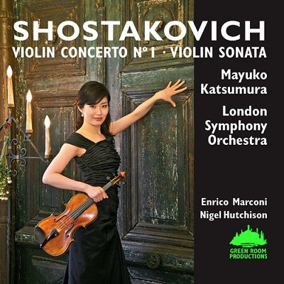 Mayuko Katsumura, Enrico Marconi, London Symphony Orchestra, Florian Hershier - Shostakovich, Dmitri (1906-1975) Violin Concerto No.1, Violin Sonata : Mayuko Katsumura(Vn)E.Marconi / Lso, Hutchison(P) - Import CD