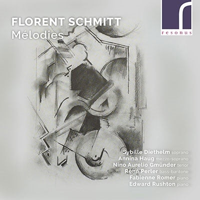 Schubert Dieethelm, Anina Aug, Nino Alrelio Gmyünder, Elder Nebolsin, Fabianne Romel, Edward Rushton - Schmitt, Florent (1870-1958) Melodies: Diethelm(S)Annina Haug(Ms)Gmunder(T)Perler(B-Br)Romer Rushton(P) - Import CD