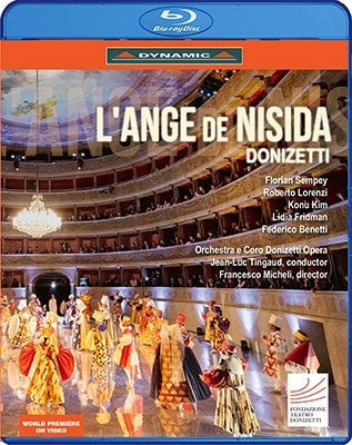 Jean-Luc Tango, Bergamo Donizetti Opera Orchestra, Florian Senpai, Pro Musica Nipponia - Donizetti (1797-1848) L'Ange De Nisida : Michli, Tingaud / Donizetti Opera, Sempey, R.Lorenzi, Konu Kim, Fridman, Benetti, Etc (2019 Stereo) - Import Blu-ray Disc