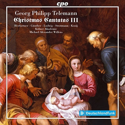 Michael Alexander Wirlens, Kölner Akademie, Hannah Härle-Foltner, Copenhagen Philharmonic Orchestra, Milko Ludwig, Fabian Strotmann, Peter Koy - Teleman: Christmas Cantata Vol. 3 - Import CD