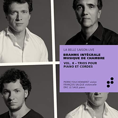 Brahms (1833-1897) - Piano Trios Nos.1, 2, 3 : Pierre Fouchenneret(Vn)Francois Salque(Vc)Eric Le Sage(P)(2CD) - Import 2 CD