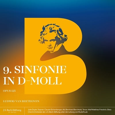 Rudolf Lutz - Beethoven (1770-1827) Symphony No.9 : Rudolf Lutz / J.S.Bach Stiftung Orchestra & Choir - Import CD