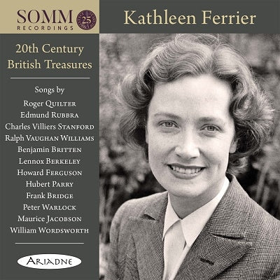 Kathleen Ferrier - Treasures Of 20Th Century British Song - Import CD