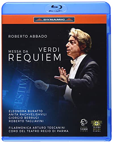 Verdi (1813-1901) - Requiem : Roberto Abbado / A.Toscanini Philharmonic, Buratto, Rachvelishvili, Berrugi, R.Tagliavini - Import Blu-ray Disc