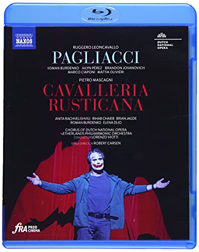 Mascagni / Leoncavallo - Cavalleria Rusticana / I Pagliacci : Carsen, L.Viotti / Netherlands Po, Rachvelishvili, Chaieb, Burdenko, A.Perez, etc (2019 Stereo) - Import Blu-ray Disc