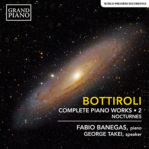 Bottiroli, Jose Antonio (1920-1990) - Complete Piano Works Vol.2-nocturnes: Fabio Banegas(P)George Takei(Narr) - Import CD