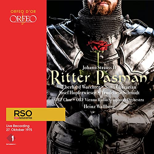 Strauss, Johann II (1825-1899) - Ritter Pasman : Wallberg / Vienna Rso, Waechter, Ghazarian, Hopferweiser, T.Schmidt, etc (1975 Stereo)+Ballet Music - Import 2 CD