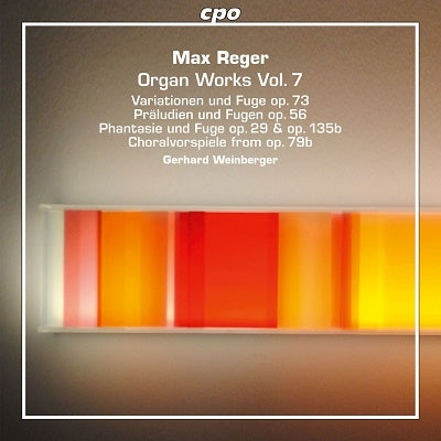 Gerhard Weinberger - Reger, Max (1873-1916) Organ Works Vol.7 : G.Weinberger (2Sacd)(Hybrid) - Import 2 SACD Hybrid
