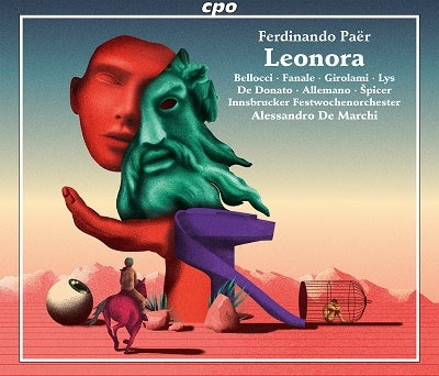 Alessandro De Marzi, Innsbruck Symphony Orchestra, Eleonora Belotti, Ensemble Telemark - Paer, Ferdinando (1771-1839) Leonora : De Marchi / Innsbruck Festival O, Bellocci, Fanale, Girolami, Lys, De Donato, Etc (2020 Stereo)(2Cd) - Import 2 CD