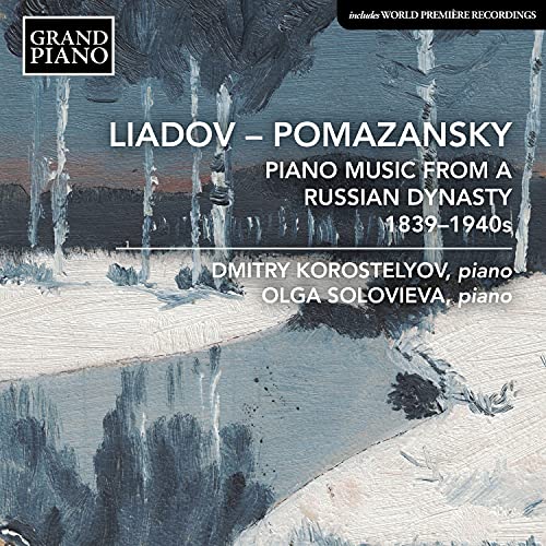 Dmitriy Korostelyov and Olga Solovyeva - Piano Music From A Russian Dynasty 1839-1940's: Korostelyov Solovieva - Import CD