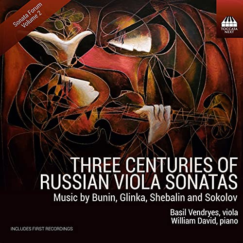 Baillie Vendries, William David - Three Centuries Of Russian Viola Sonatas: Vendryes(Va)W.david(P) - Import CD