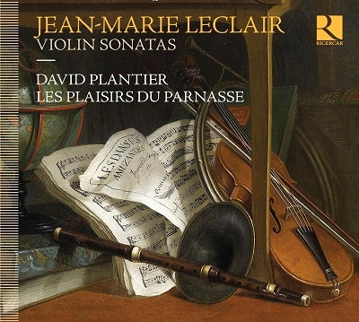 David Plantier, Le Plaisir du Parnasse - Leclair (1697-1764) Violin Sonatas : Plantier(Vn)Les Plaisirs Du Parnasse - Import CD