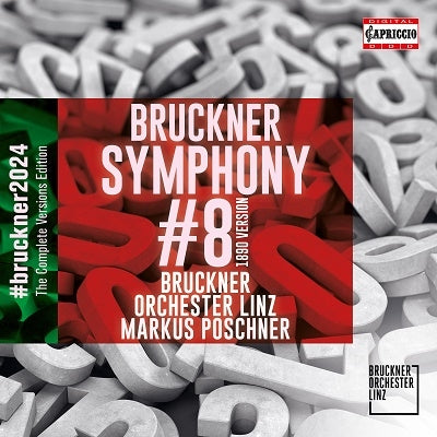 Marcus Poschner, Linz Bruckner Orchestra - Bruckner (1824-1896) Symphony No.8 Ver.1890 : Markus Poschner / Bruckner Orchestra Linz - Import CD