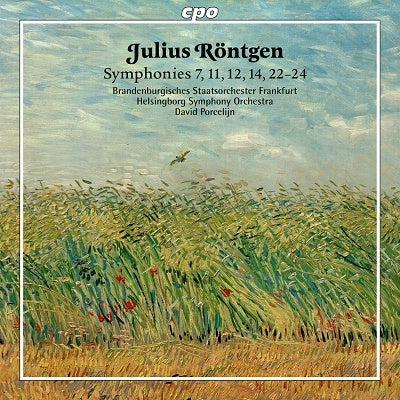 David Porcelain, Frankfurt Brandenburg State Orchestra, Helsingborg Symphony Orchestra - Rontgen, Julius (1855-1932) Sym, 7, 11, 12, 14, 22, 23, 24, : Porcelijn / Frankfurt Brandenburg State O Helsingborg So - Import 2 CD