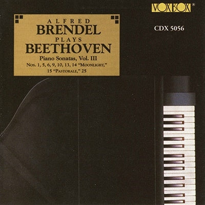 Alfred Brendel - Beethoven: Piano Sonatas Vol.3 - Import 2 CD