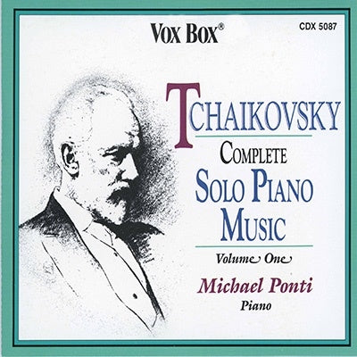 Michael Ponti - Tchaikovsky: Pyotr Ilyich Chaikovsky (1840-1893): Complete Piano Song Collection 1 - Import 2 CD