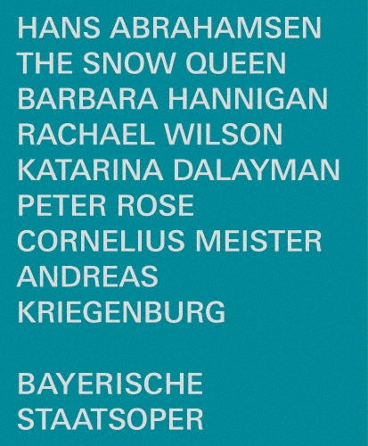 Cornelius Meister - Abrahamsen: The Snow Queen - Import Blu-ray Disc