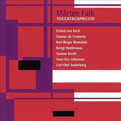 Motte-Falk - Toccatacapriccio Swedish Modern Guitar Artwork Collection - Import CD