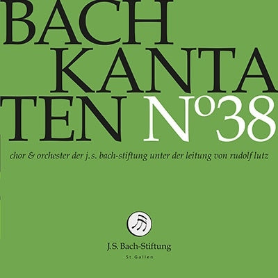 Rudolf Lutz, Bach Foundation Orchestra, Bach Foundation Choir - J.S. Bach: Cantata Vol. 38 - Import CD