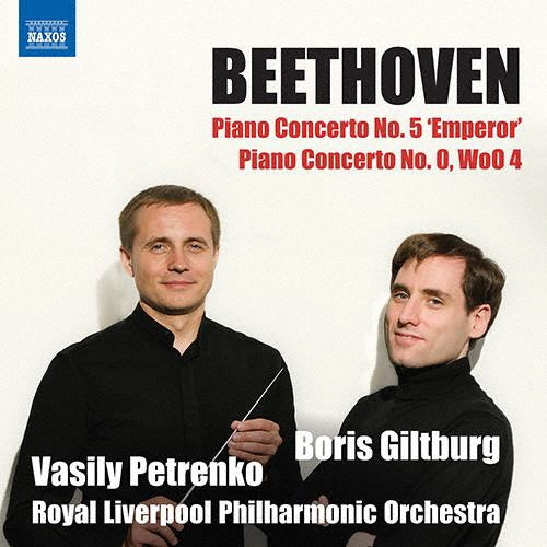 Boris Giltburg - Beethoven: Piano Concertos Nos.5 `emperor` and 0 - Import CD