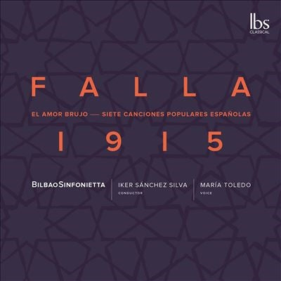 Iker Sanchez Silva, Bilbao Symphony Orchestra, Maria Toldeo - Falla (1876-1946) El Amor Brujo, Canciones Populares Espanola : I.K.Silva / Bilbao Sinfonietta, Toledo(Vo) - Import CD
