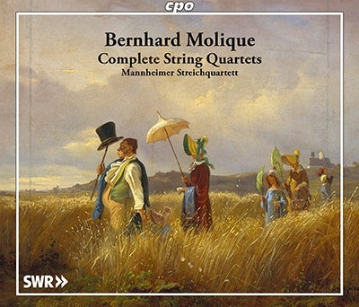 Mannheimer String Quartet - Molique: Complete String Quartets - Import 4 CD Box Set