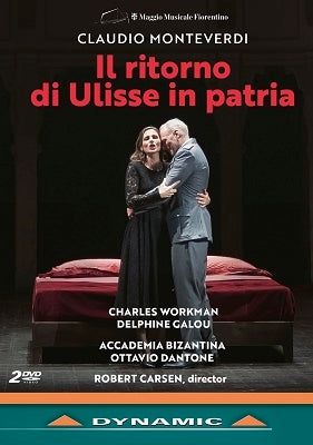 Ottavio Dantone, Akademia Byzantina, Charles Workman, Jamie McDougall - Monteverdi, Claudio (1567-1643) Il Ritorno D' Ulisse In Patria : Carsen, Ottavio Dantone / Accademia Bizantina, Charles Workman, Delphine Galou, Etc (2021 Stereo)- Import 2 DVD