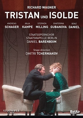 Daniel Barenboim, Staatskapelle Berlin, Andreas Schager, Maxim Kuzenko - Wagner (1813-1883) Tristan Und Isolde : Tcherniakov, Barenboim / Staatskapelle Berlin, Schager, Kampe, Milling, Gubanova, B.Daniel, Etc (2018 Stereo)(2Dvd) - Import 2 DVD