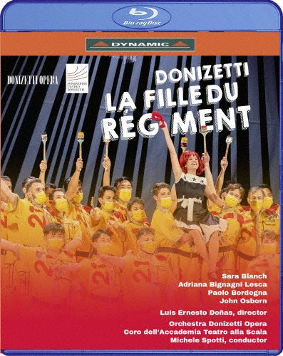 Michele Spotti - Donizetti: La fille du regiment - Import Blu-ray Disc