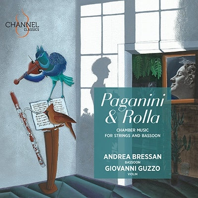 Andrea Bocelli, Giovanni Guzzo - Paganini (1782-1840) Chamber Music For Strings & Bassoon: Bressan(Fg)Guzzo(Vn)Etc +Alessandro Rolla - Import CD
