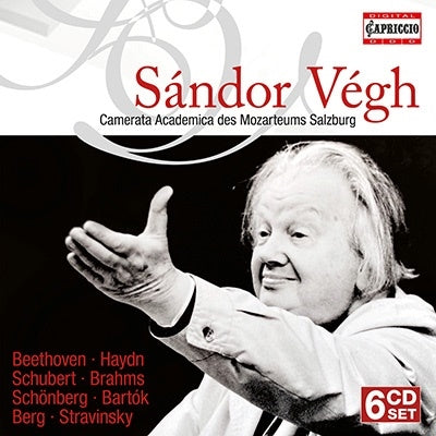 Sándor Végh, International Musicians Seminar Soloists, Camerata Salzburg - Vegh / Camerata Academica Salzburg: Beethoven, Haydn, Schubert, Brahms, Schoenberg, Bartok, Etc - Import 6 CD Box set
