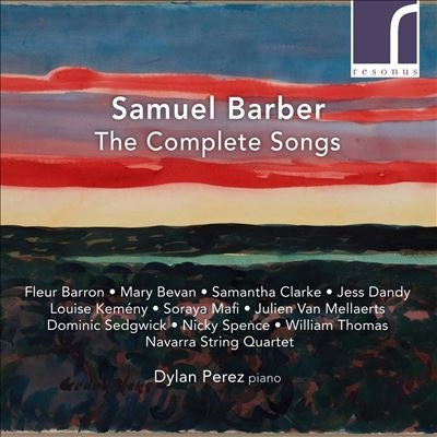 Fleur Barron - Barber: Complete Song Collection - Import 2 CD