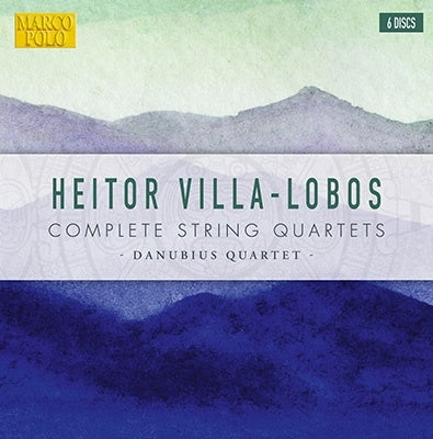 Danubius Quartet - Villa-Lobos, Heitor (1887-1959) Complete String Quartets : Danubius Quartet (6Cd) - Import 6 CD Box set
