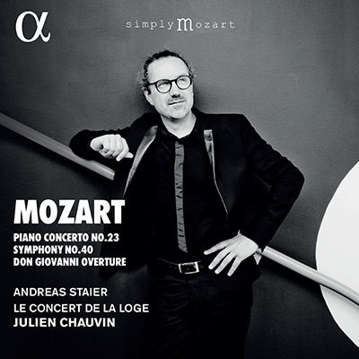 Andreas Staier - Mozart: Symphony No.40, Piano Concerto No.23, etc - Import CD