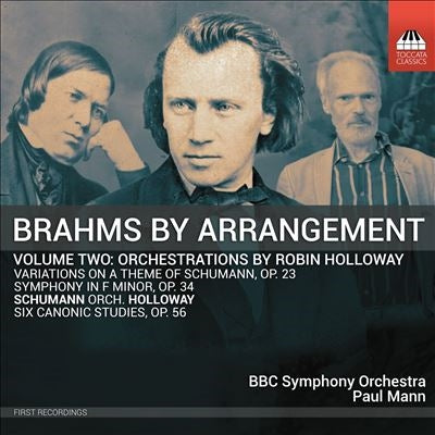 Paul Mann, BBC Symphony Orchestra - Brahms By Arrangement Vol. 2 Orchestral Arrangement By Holloway - Import CD
