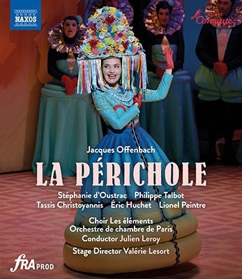 Julian Le Roux, Paris Chamber Orchestra, Stephanie D'Oustrac, Rafael Sida Huizar - Offenbach (1819-1880) La Perichole : Lesort, Julien Leroy / Paris Chamber Orchestra, Philippe Talbot, Tassis Christoyannis, Etc (2022 Stereo) - Import Blu-ray Disc
