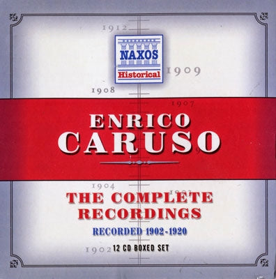 Enrico Caruso - Enrico Caruso : Complete Recordings 1902-1920 (12Cd) - Import 12 CD Box set