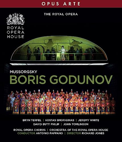 Mussorgsky, Modest (1839-1881) - Boris Godunov : R.Jones Pappano / Royal Opera House, Terfel, Smoriginas, J.White, Tomlinson, etc (2016 Stereo) - Import Blu-ray Disc
