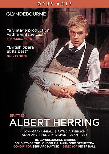 Britten (1913-1976) - Albert Herring : P.Hall, Haitink / London Philharmonic, Graham-Hall, Opie, Rigby, etc (1985 Stereo Glyndebourne) - Import DVD Disc